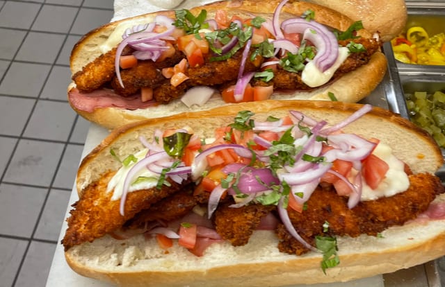 Chicken Bruschetta.
