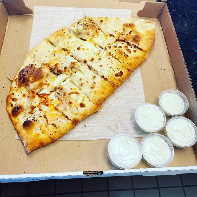 Lg Buffalo Chicken Calzone.
